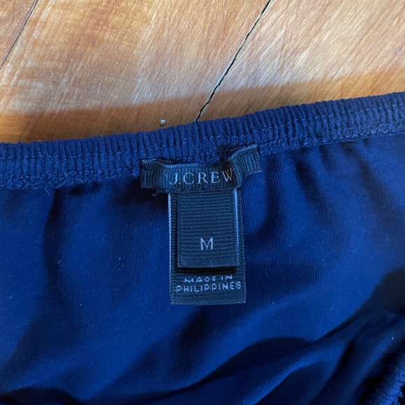 Navy Bodysuit w Ruffle Detail - Picture 7 of 9